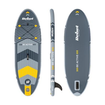 3. SUP-Board REBEL ACTIVE aufblasbar 244x76x10, Set
