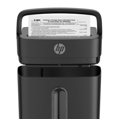 4. HP One Shred 6CC Aktenvernichter, Partikelzerkleinerung, 68 dB, Schwarz