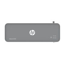 HP ONELAM 270 Laminiergerät, A4, heiß + 5 Laminierfolien: A4/80 µm, grau