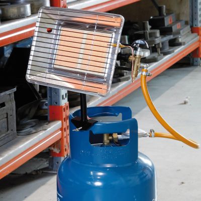2. BRI-Heizstrahler für PB-LPG-Gasflasche