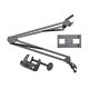 2. Ugreen Faltbarer Schreibtisch-Handyhalter Schwarz und Grau