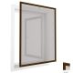 10. Moskitonetzfenster Aluminium 100x120 Braun Plus