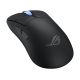 8. ASUS ROG Keris II Ace Wireless AimPoint Schwarze Gaming-Maus, rechte Seite, RF Wireless + Bluetooth + USB Typ-A, optisch, 42000 DPI
