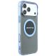 4. Mercedes AMG IML Transparent Bicolor Block MagSafe Hülle für iPhone 18 Pro Max / 17 Pro Max – Schwarz und Blau