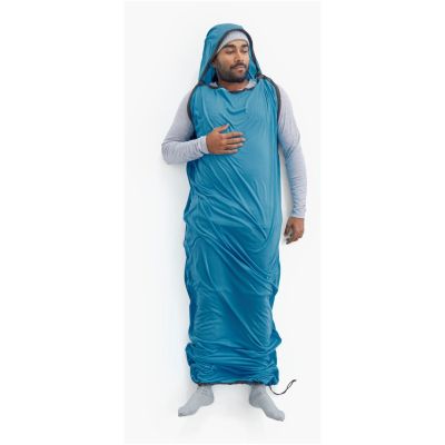 SEA TO SUMMIT Breeze Sleeping Bag Liner Insect Shield Mummy mit Kordelzug S