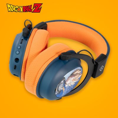 3. Blade DB2001 Kopfhörer/Headset, kabelgebunden & kabellos, Gaming-Kopfbügel, USB Typ-C, Bluetooth, Schwarz, Grau, Orange