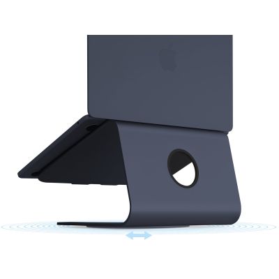 3. Rain Design MSTAND360 Laptopständer mit 360°-Notebook-Ständer, Schwarz, 38,1 cm (15 Zoll)