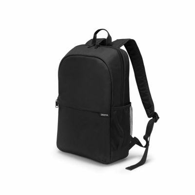4. DICOTA D32086-RPET ONE 15-17,3" Gepolsterter Notebook-Rucksack aus Polyester und PET, Schwarz