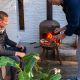 29. Bonfeu Bonbono Gartenkamin rostig 4501R