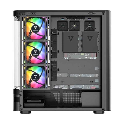 23. MODECOM VOLCANO AQ 200 ARGB MIDI-KOFFER SCHWARZ