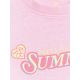 6. Mädchen-T-Shirt mit kastenförmigem Schnitt und Aufdruck 4F 4FJRAW26TTSHF4324-056S