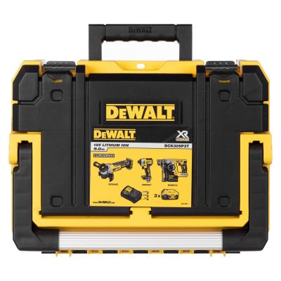 27. DEWALT DCK305P3T Elektrowerkzeug-Kombinationsset (DCF887+DCH273+DCG405)