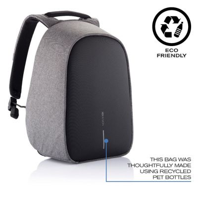 9. XD DESIGN DIEBSTAHLSICHERER RUCKSACK BOBBY HERO XL GRAU P/N: P705.712
