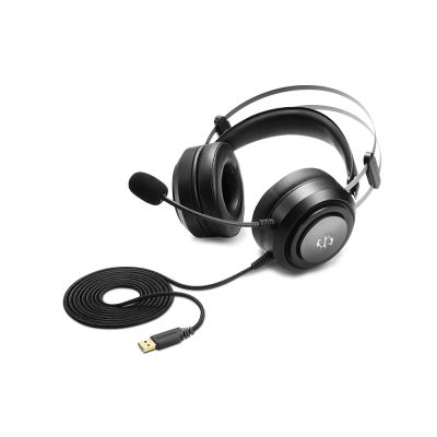 2. Sharkoon Skiller SGH30 Kabelgebundenes Gaming-Headset mit Kopfbügel, Schwarz