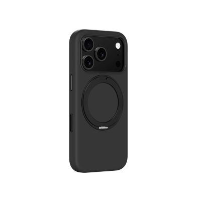 3. AmazingThing Cloudie iPhone 17 Pro Hülle mit Ständer - Schwarz