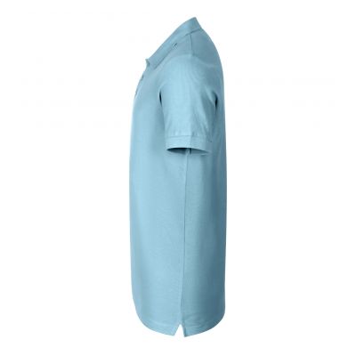 7. Malfini Cotton M MLI-21215 blaues Poloshirt