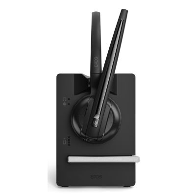 EPOS IMPACT D 10 Telefon – EU II Kabelloses On-Ear-Headset mit Kopfbügel, Büro/Callcenter, Schwarz