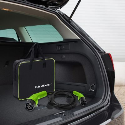 4. QOLTEC EV Typ 2 Ladekabel für Elektrofahrzeuge | 400 V | 11 kW | 16 A | 5 m