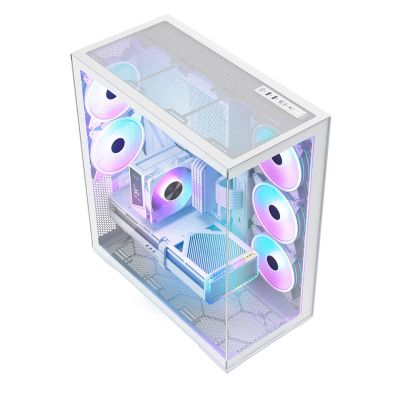 11. MODECOM VOLCANO SPACE XL ARGB FULL TOWER 5F GEHÄUSE WEISS