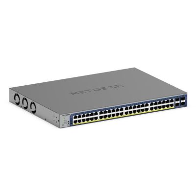 Netgear GS752TXPv3 52p PoE 380W (PoE+: 48p) Managed Gigabit/10G Switch