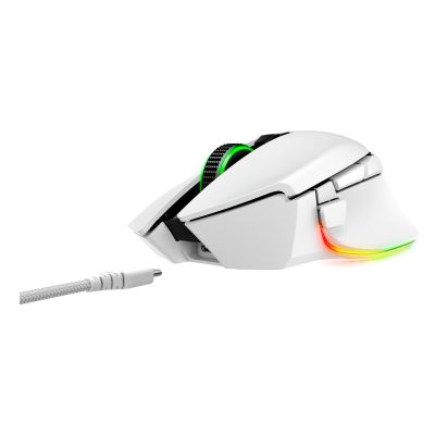 4. Razer Basilisk V3 Pro Gaming-Maus, rechte Seite, kabellos (RF), Bluetooth, USB Typ-C, optisch, 30.000 DPI