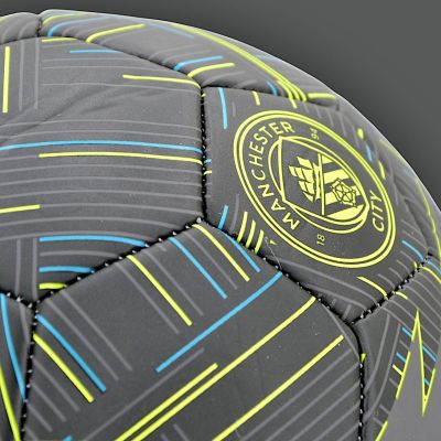 7. Manchester City Auswärts Deluxe Fußballset für die 5. Klasse