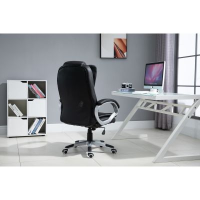 14. Activejet Bürostuhl mit Massagefunktion und Heizung, YK7304, Schwarz
