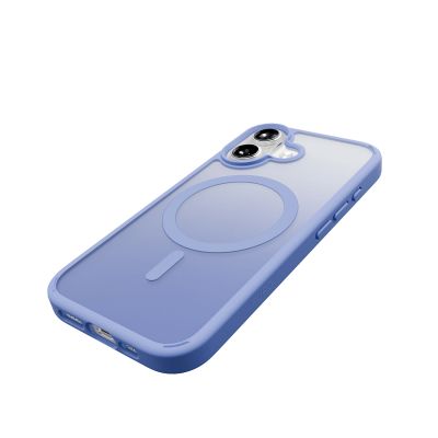 9. Puro Gradient TPU-Hülle kompatibel mit MagSafe für iPhone 17 – Blau