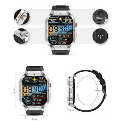8. Gravity GT6-5 Smartwatch