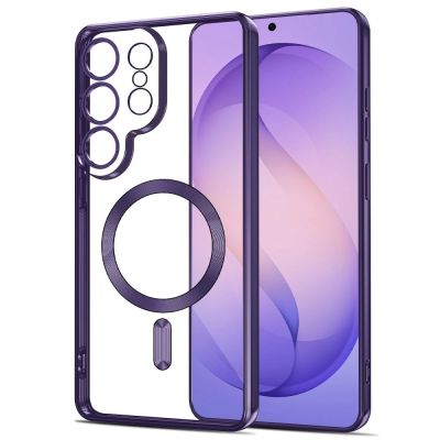 2. Tech-Protect MagFlex MagSafe Hülle für Samsung Galaxy S26 Ultra – Transparentes Lila