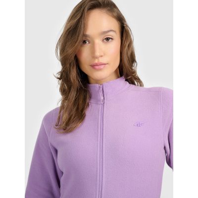 6. Damen-Slim-Fleecejacke mit Stehkragen 4F 4FRAW25TFLEF496-52S