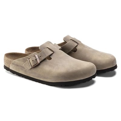 3. Birkenstock Damen-Clogs BOSTON BS 1019484 TABACCO BROWN (schmale Weite)