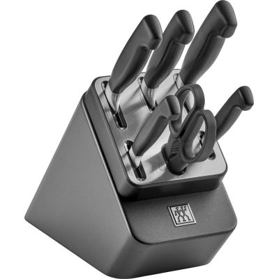 ZWILLING FOUR STAR Set mit 5 Messern im selbstschärfenden Block 2.0