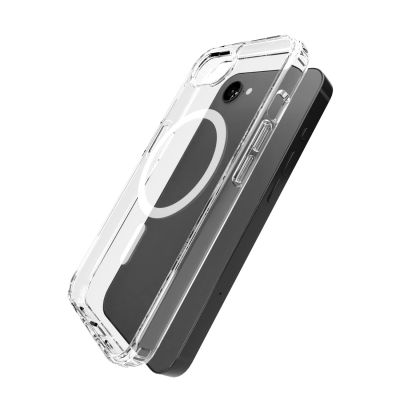 3. Puro Lite Mag Case mit MagSafe für iPhone 16e/17e – Transparent