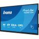 6. IIYAMA 217,4 cm (86") TE8613A-B2AG 16:9 Touchscreen 2xHDMI+2xUSB-C (Versand)