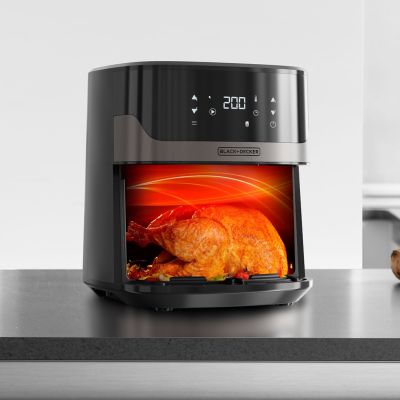 5. Black+Decker Heißluftfritteuse BXAF6500E