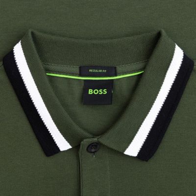 3. Polo BOSS Paddy AP Open Grün (50538101-355)