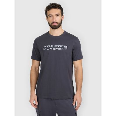 Herren-T-Shirt mit Aufdruck, regulär, Größe 4F 4FRAW25TTSHM3384-22S