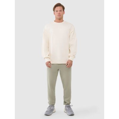 5. Herren Oversize Sweatshirt ohne Reißverschluss, ohne Kapuze 4F 4FWSS25TSWSM1536-80S-12S