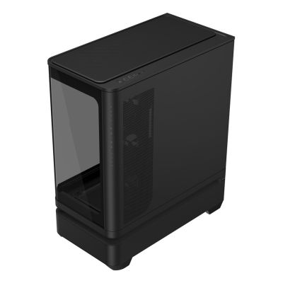 6. ASUS PRIME AP304 TG ARGB SCHWARZES Gehäuse