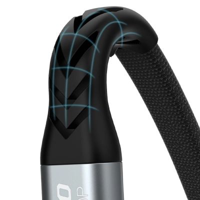7. Dudao L10P Lightning - USB-C PD 20W Kabel 0,23m - Schwarz