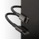 10. Baseus CATWJ-01 USB-C – USB-C PD QC-Kabel 100 W 5 A 1 m – schwarz