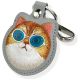 5. Nimmy Glasses Cool Cat Tracker Etui - Grau