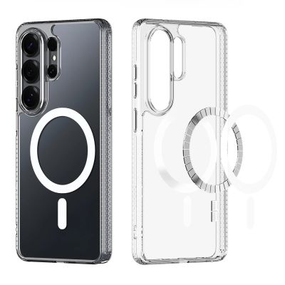 2. Dux Ducis Clin Mag Case kompatibel mit MagSafe für Samsung S26 Ultra – Transparent