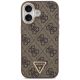 3. Guess 4G Triangle Logo MagSafe Case für iPhone 17 - Braun und Gold