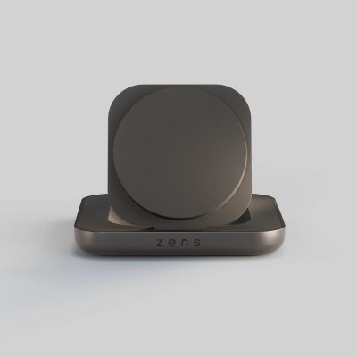 2. ZENS ZESC20B/00 Handy-Ladegerät für Kopfhörer, Smartphones und Uhren, Schwarz, USB, kabelloses Laden intern