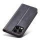 3. Magnet Fancy Case Hülle für iPhone 14 Pro Flip Cover Wallet Ständer schwarz