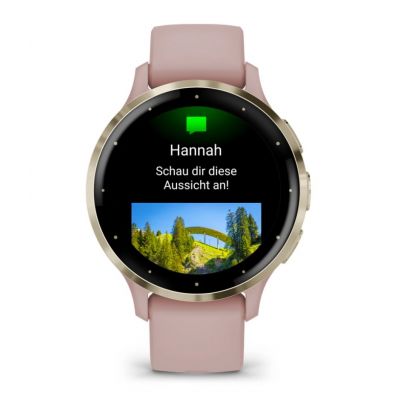 4. Garmin Venu 3S 41 mm Golden Rose Uhr