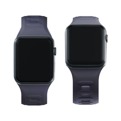 3. 3mk Silikon- Watch für Apple Watch 38 / 40 / 41 mm – Grau