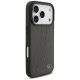 4. Mercedes Leather Large Laurel Leave MagSafe Case für iPhone 17 Pro - Schwarz und Grau